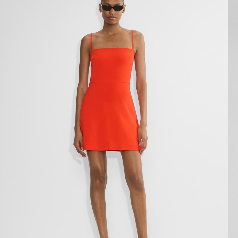 Babaton Orleans Mini Dress – Poppy Red, Size 6 (New with Tags)